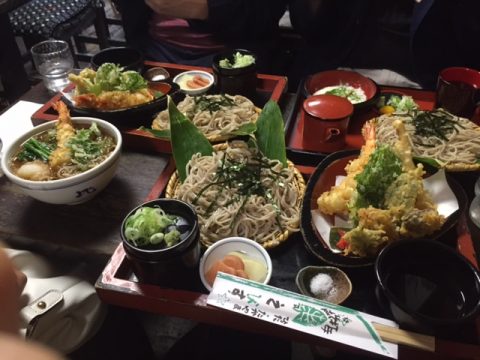 飛騨高山　観光　そば